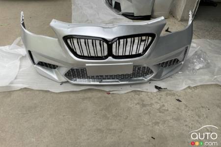 New bumper kit for BMW